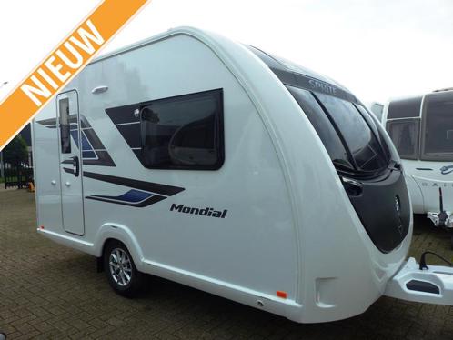 Sprite Mondial 370 SE uit voorraad leverbaar!, Caravans en Kamperen, Caravans, tot en met 2, Overige, Sprite, Overige, tot 4 meter