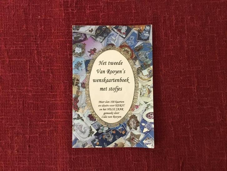Leuk boekje om kaarten te maken met  stof, Hobby en Vrije tijd, Kaarten | Zelf maken, Zo goed als nieuw, Overige typen, Overige thema's