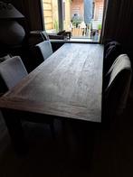Eettafel, Huis en Inrichting, Tafels | Eettafels, Gebruikt, 200 cm of meer, Vijf personen of meer, Rechthoekig