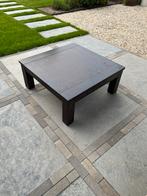 Te koop: salontafel koloniaal, Huis en Inrichting, Tafels | Salontafels, 50 tot 100 cm, Vierkant, Zo goed als nieuw, Minder dan 50 cm