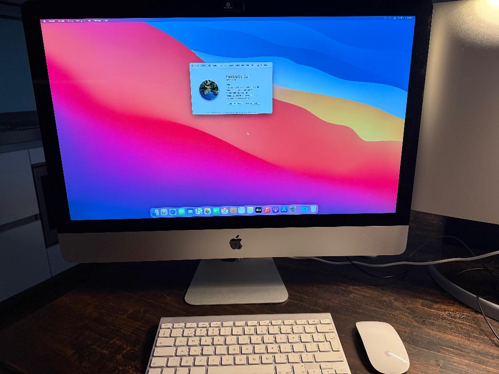iMac 27inch i5 5K (late 2014) Big Sur, Ophalen, Gebruikt, Minder dan 4 GB, SSD