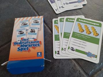 Het bedrijfsauto kwartet spel nieuw  beschikbaar voor biedingen
