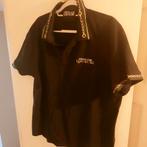 polo Versace jeans couture zwart goud netjes maat xxl, Ophalen of Verzenden, Zo goed als nieuw, Zwart
