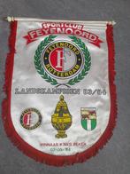 Vaan 1984 Feyenoord Landskampioen en Bekerwinnaar, Ophalen of Verzenden, Zo goed als nieuw, Feyenoord, Vaantje of Sjaal