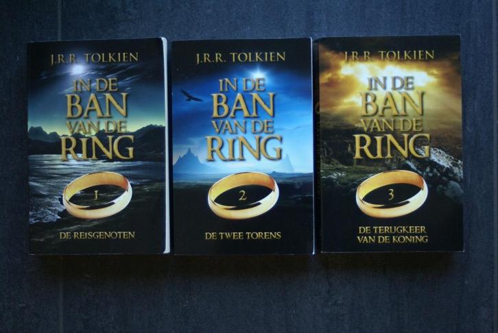 In de BAN van de RING.. (1 - 2 - 3).. J.R.R. Tolkien.., Boeken, Fantasy, Zo goed als nieuw, Ophalen of Verzenden