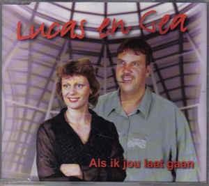 lucas & Gea - Als ik jou laat gaan Maxi Single Nieuw., Cd's en Dvd's, Cd Singles, Nieuw in verpakking, Nederlandstalig, 1 single