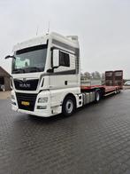 Nootenboom semi dieplader MAN TGX Retarder 2018 Euro 6, Auto's, Vrachtwagens, Automaat, Lederen bekleding, MAN, Wit
