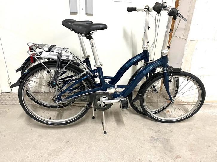 Twee bijna nieuw Dahon Briza Aluminium vouwfietsen, Fietsen en Brommers, Fietsen | Vouwfietsen, Zo goed als nieuw, 20 inch of meer
