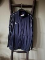 Donkerblauw Nike trainingsjack XL vesten jacket sportkleding, Nike, Algemeen, Verzenden, Blauw
