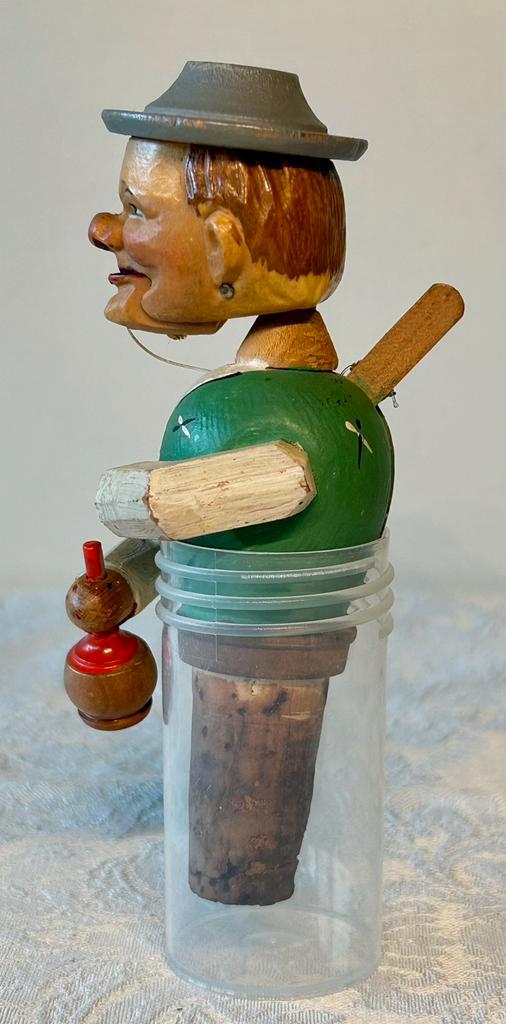 Flessendop handgemaakt, Verzamelen, Retro, Huis en Inrichting, Ophalen of Verzenden