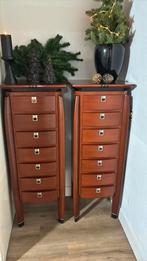 2 Heldense Exclusieve art deco kastjes, Huis en Inrichting, Zo goed als nieuw, Minder dan 100 cm, 25 tot 50 cm, 50 tot 100 cm