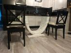 Antieke Eettafel + Salontafel te koop, Huis en Inrichting, Stoffering | Vloerbedekking, Ophalen of Verzenden, Zo goed als nieuw