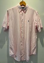 Ralph Lauren overhemd korte mouw M, Ralph Lauren, Zo goed als nieuw, Roze, Halswijdte 39/40 (M)