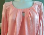 Anna oranje lange mouw top shirt S 36 topje Gratis Verzenden, Maat 38/40 (M), Oranje, Lange mouw, Gedragen