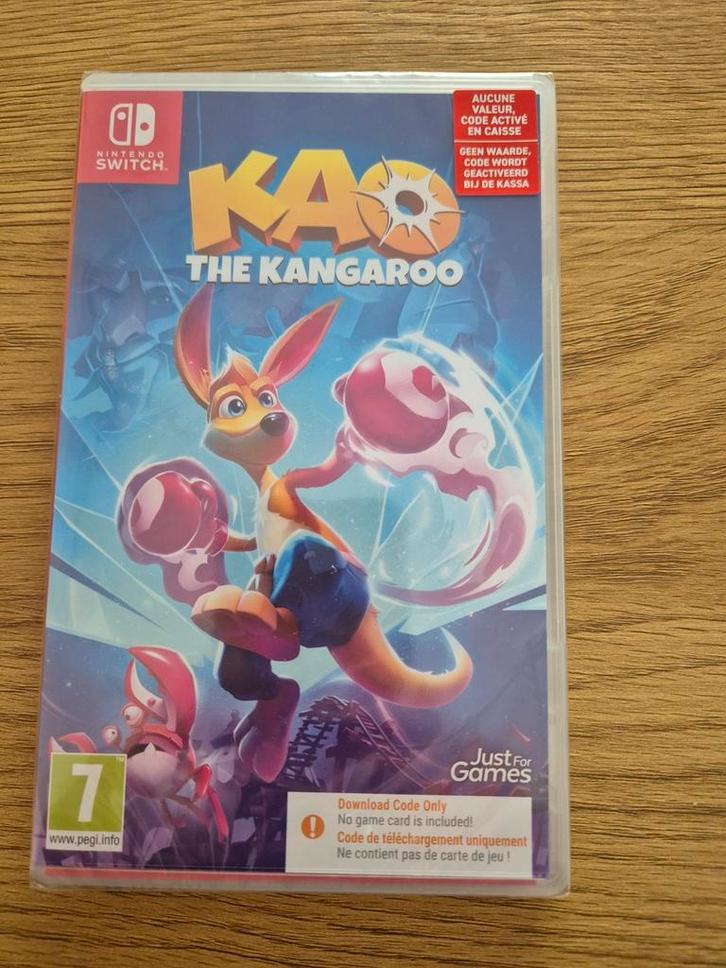 Kao The Kangaroo - Nintendo Switch, Spelcomputers en Games, Games | Nintendo Switch, Nieuw, Platform, 1 speler, Vanaf 7 jaar, Ophalen of Verzenden