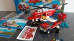 Lego City 7206 Brandweer Helikopter (incl. doos en stickers), Ophalen of Verzenden, Zo goed als nieuw, Complete set, Lego