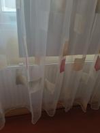 Vitrage  2st, Huis en Inrichting, Gebruikt, 200 cm of meer, Wit, Vitrage