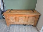 Houten deken/speelgoed kist, Ophalen, Minder dan 50 cm, Gebruikt, 50 tot 100 cm