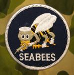 Patch - Embleem US Navy SEABEAS, Verzenden, Marine, Amerika, Embleem of Badge