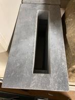 Inbouw brievenbus van Belgische hardsteen, Tuin en Terras, Brievenbussen, Brievenbusklep, Hardsteen, Nieuw, Ophalen of Verzenden