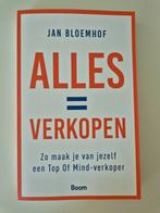 Jan Bloemhof - Alles = verkopen, Boeken, Ophalen of Verzenden, Zo goed als nieuw, Jan Bloemhof
