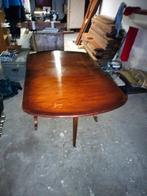 Prachtige Mahonie Sidetable (Drop-Leaf), Huis en Inrichting, Tafels | Sidetables, Ophalen, 75 cm of meer, Zo goed als nieuw, 150 tot 200 cm