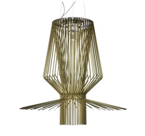 Foscarini Allegro Assai led 136 cm twv € 8300,00, Huis en Inrichting, Lampen | Hanglampen, Zo goed als nieuw, Ophalen of Verzenden