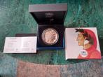 Te koop zeldzame 20 euro Dante Alighieri 2021 zilver proof, Postzegels en Munten, Munten | Europa | Euromunten, Ophalen of Verzenden