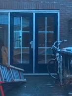 Tuindeuren met scharnieren en slot, Ophalen, Gebruikt, 120 cm of meer, Buitendeur