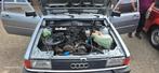 Audi 80 1.6 GL 1983 Blauw, Auto's, Audi, Voorwielaandrijving, 74 pk, 4 cilinders, Blauw