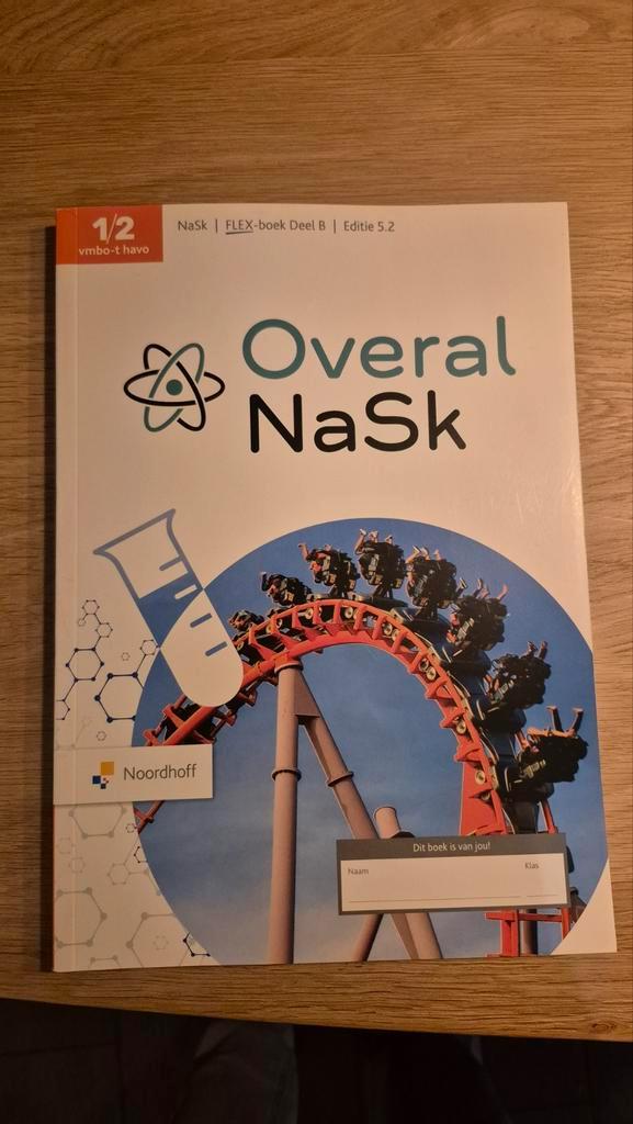 Overal NaSk FLEX-boek Deel B - Nieuw!, Boeken, Schoolboeken, Nieuw, Natuurkunde, HAVO, Ophalen of Verzenden