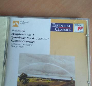 CD Beethoven. Cleveland Orchestra. George Szell 1-6-Egmont beschikbaar voor biedingen