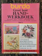 vintage burda groot bont handwerkboek deel 2 1983, Verzenden, Zo goed als nieuw, Patroon