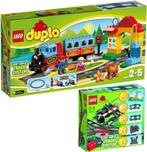 Duplo electrische trein met extra rails/wissels, Kinderen en Baby's, Speelgoed | Duplo en Lego, Ophalen of Verzenden, Zo goed als nieuw