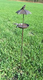 tuinsteker vogelbadje / voederplaats gietijzer, Tuin en Terras, Verzenden, Nieuw