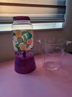 Drankdispenser met wijnhouder, Ophalen of Verzenden, Zo goed als nieuw