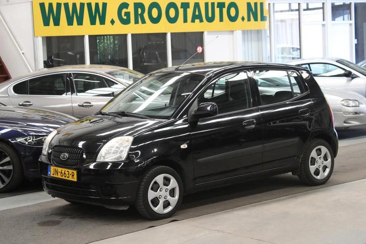 Kia Picanto 1.1 LX 5 deurs, Stuurbekrachtiging (bj 2005), Auto's, Kia, Bedrijf, Te koop, Picanto, ABS, Airbags, Centrale vergrendeling