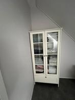 Ikea vitrine kast, wit, Huis en Inrichting, Kasten | Vitrinekasten, Ophalen, Zo goed als nieuw