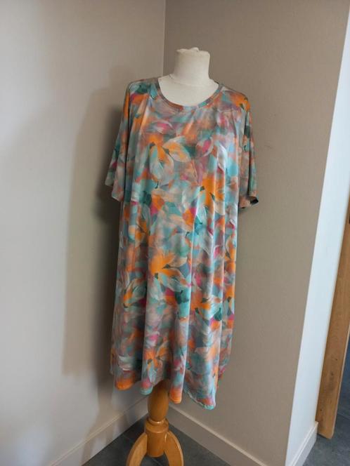 tuniek tricot viscose 46 48 50 52 54 56 58 60-64, Kleding | Dames, Grote Maten, Nieuw, Blouse of Tuniek, Groen, Ophalen of Verzenden