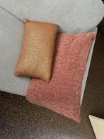 Set van 2 sierkussens, Ophalen of Verzenden, Zo goed als nieuw, Overige kleuren, Overige vormen