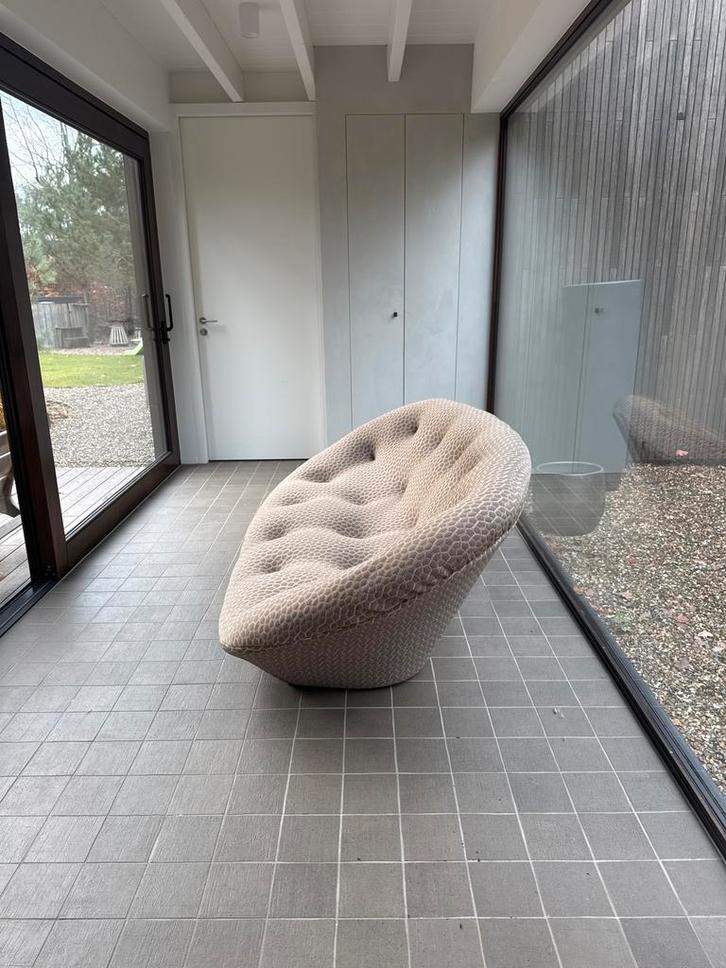 Ploum van Lignet Roset, unieke stoffering, Huis en Inrichting, Fauteuils, Gebruikt, Stof, 75 tot 100 cm, Ophalen