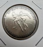 Zilveren penning 14e Elfstedentocht 26 Februari 1986, Ophalen of Verzenden, Zilver