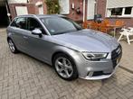 Audi A3 30 Tfsi 116pk S Tronic 2019 Grijs, Auto's, Stof, Zwart, Metallic lak, 116 pk