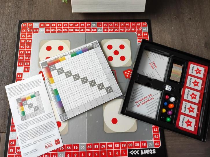 Ranking me, ranking you gezelschapsspel € 2,00, Hobby en Vrije tijd, Gezelschapsspellen | Bordspellen, Zo goed als nieuw, Een of twee spelers