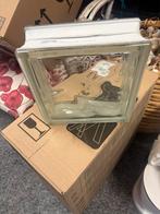 10 glasblokken inclusief bouwsysteem, Ophalen of Verzenden, Nieuw