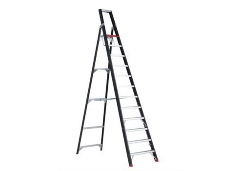 Altrex Taurus trap enkel oploopbaar 1x12 treden TGB12, Doe-het-zelf en Verbouw, Ladders en Trappen, Nieuw, Trap, 2 tot 4 meter