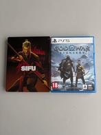 PS5 Games: God of War Ragnarok & Sifu Steelbook, Spelcomputers en Games, Games | Sony PlayStation 5, Ophalen of Verzenden, Zo goed als nieuw
