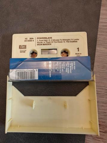 Powerslave van Iron Maiden op cassette beschikbaar voor biedingen