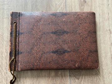 Oud fotoalbum schud beschermings bladen zwart papier nieuw beschikbaar voor biedingen