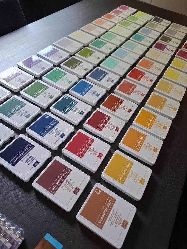 Stampin' Up! Inkpads stempelkussens - per stuk, Hobby en Vrije tijd, Stempelen, Gebruikt, Inkt, Foam of Stempelhouder, Ophalen of Verzenden